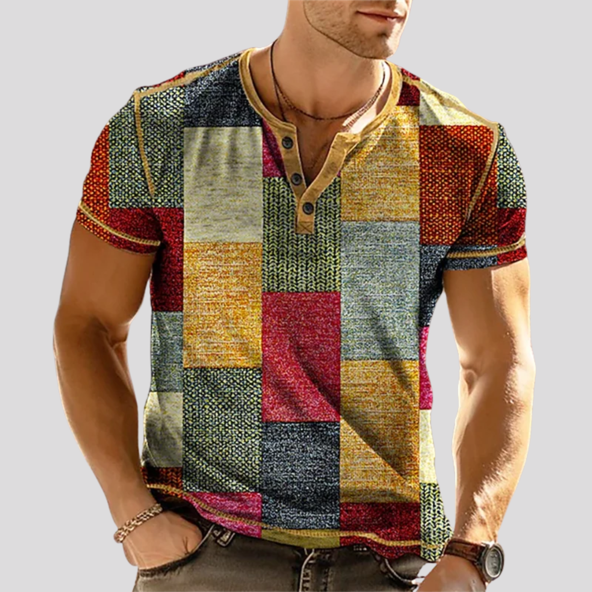 Polo MULTICOULEUR ANDREAS™ W STYLU MODERN